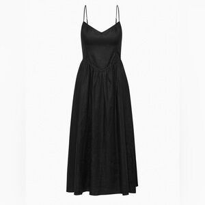 Aritzia Wilfred Influence Linen Maxi Dress